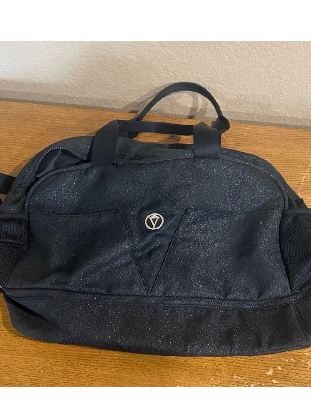 Black Ivivva Bag with Sparkle Finish